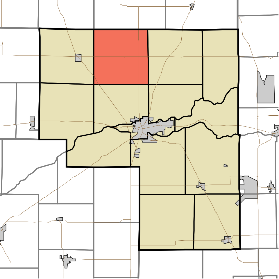 Locator map of Harrison