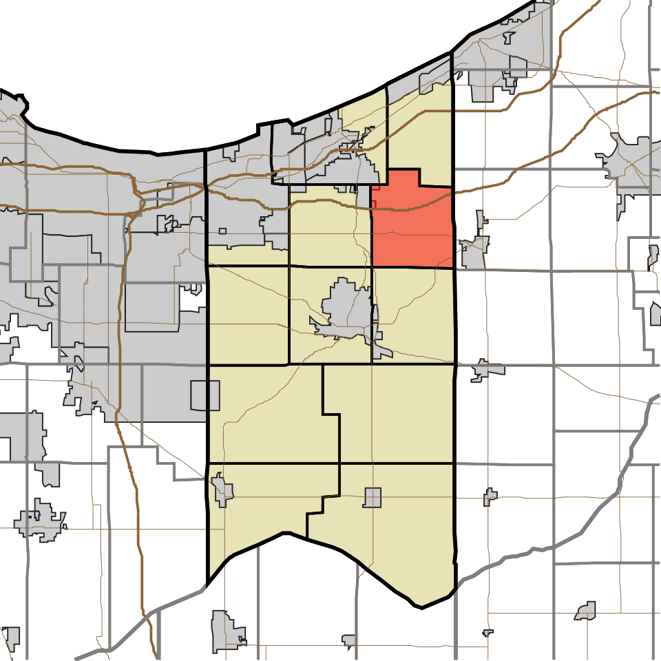 Locator map of Jackson