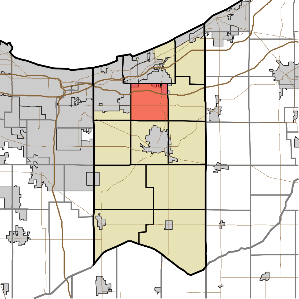 Locator map of Liberty