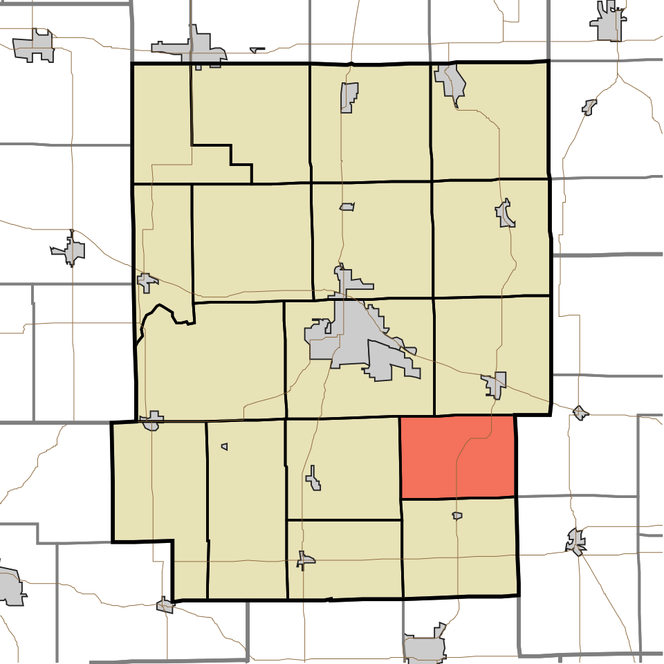 Locator map of Monroe