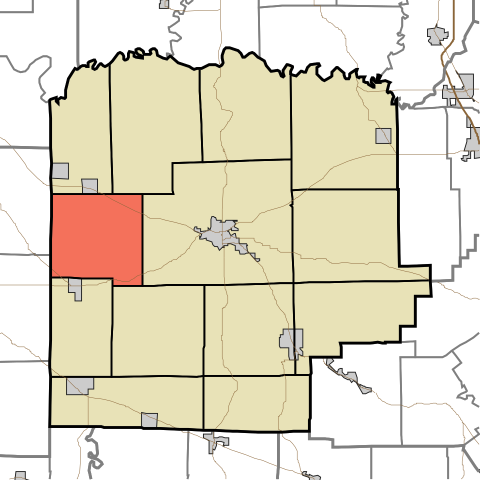 Locator map of Vernon