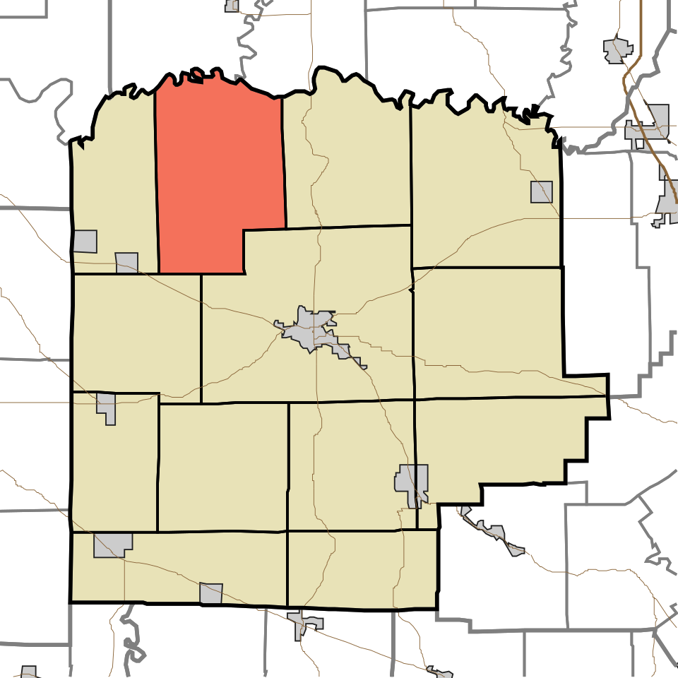 Locator map of Jefferson