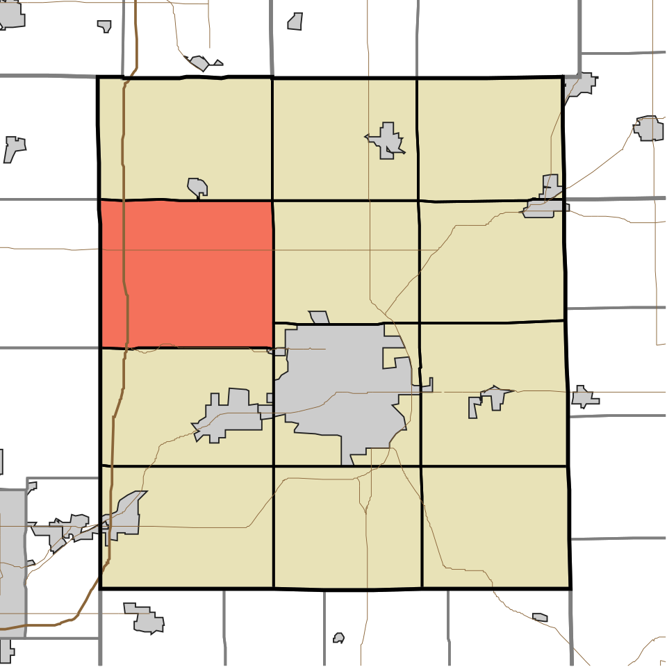 Locator map of Harrison