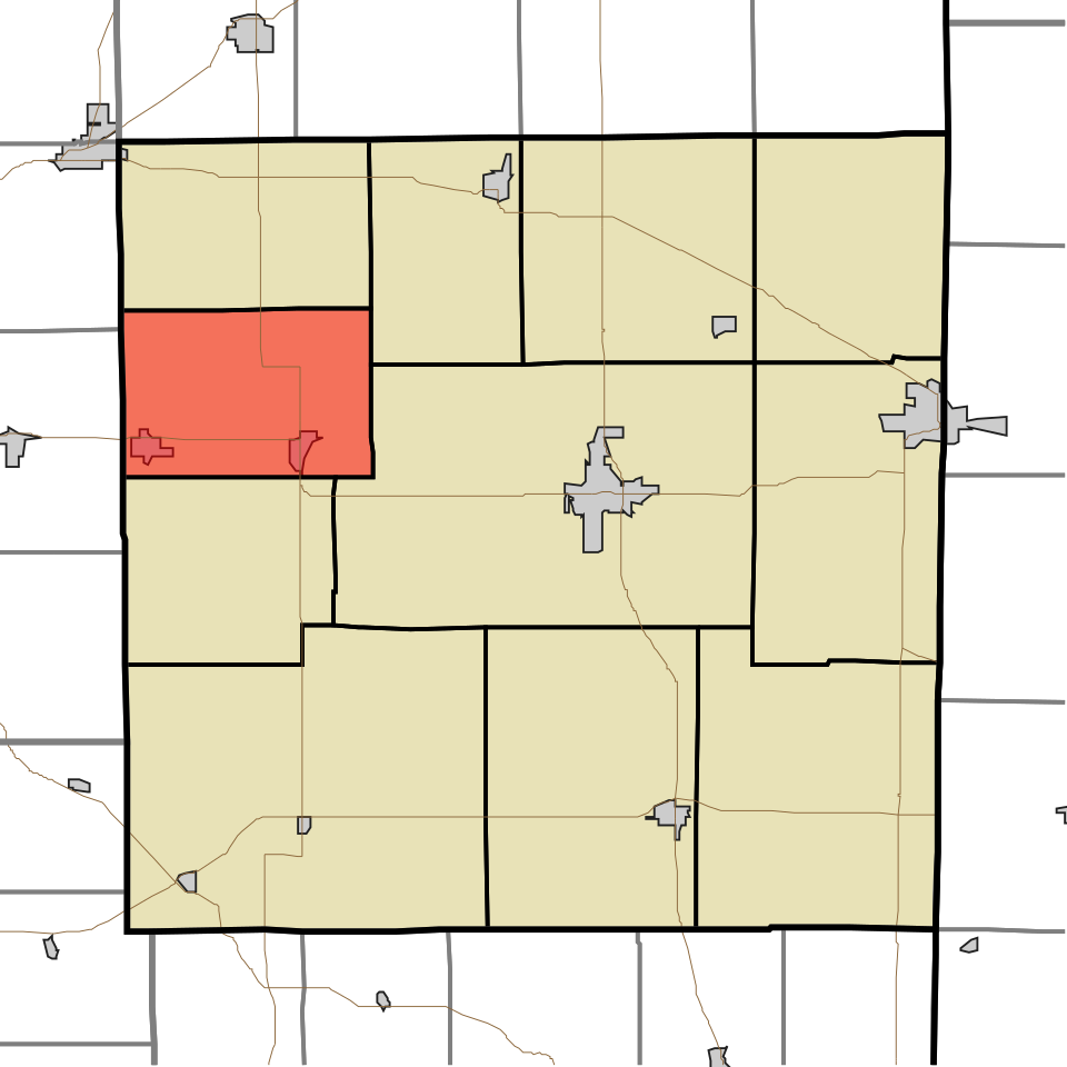 Locator map of Monroe