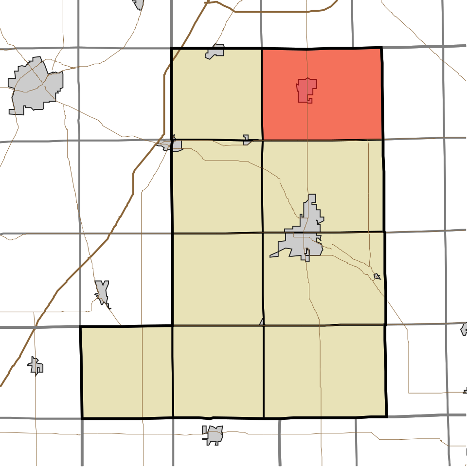 Locator map of Jefferson