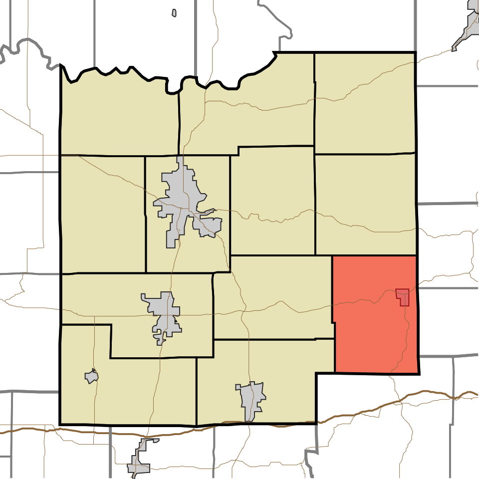 Locator map of Jefferson