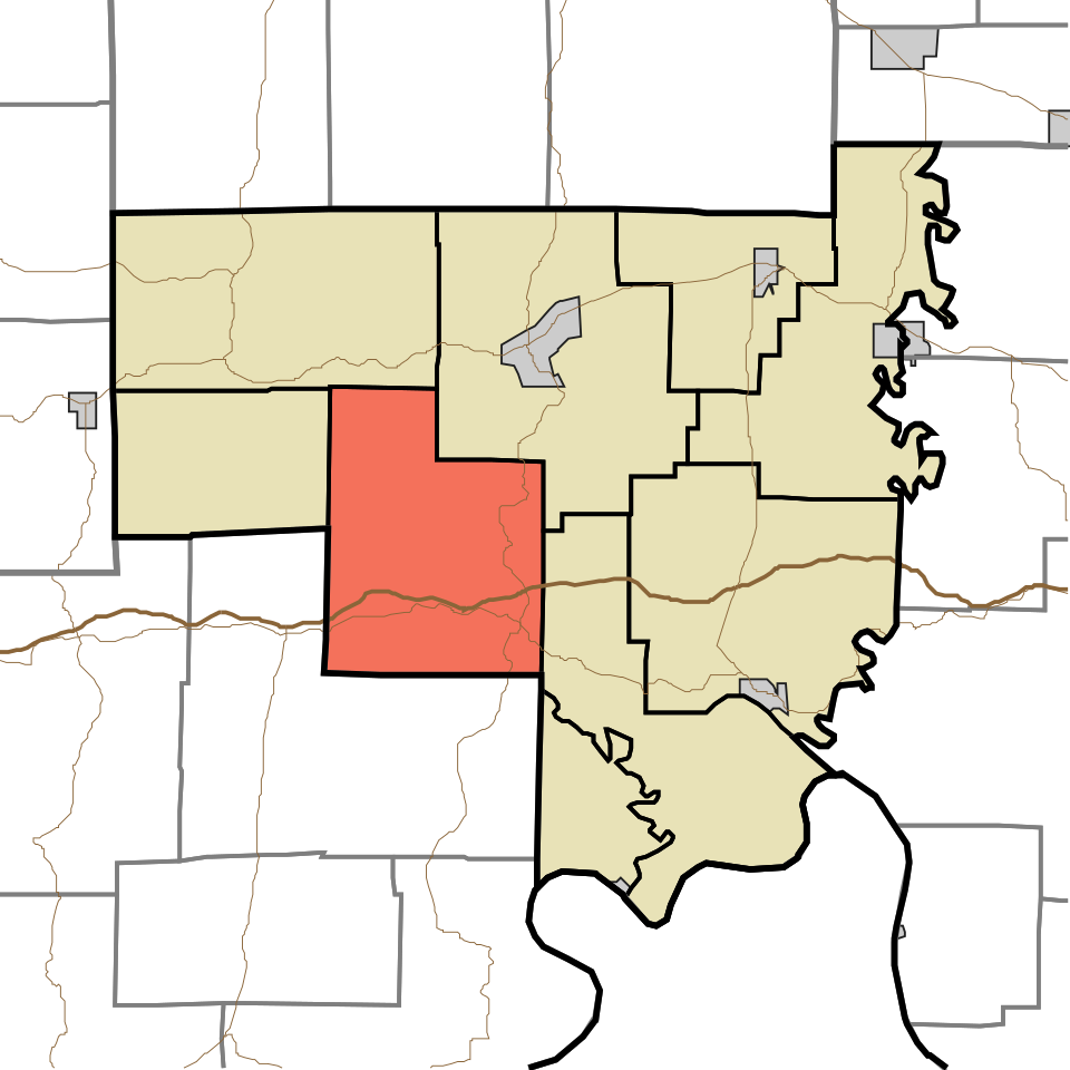 Locator map of Union