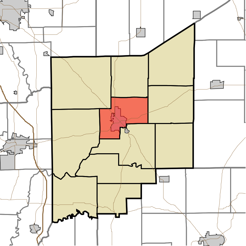 Locator map of Center