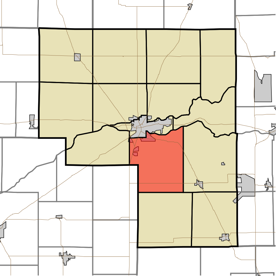 Locator map of Washington