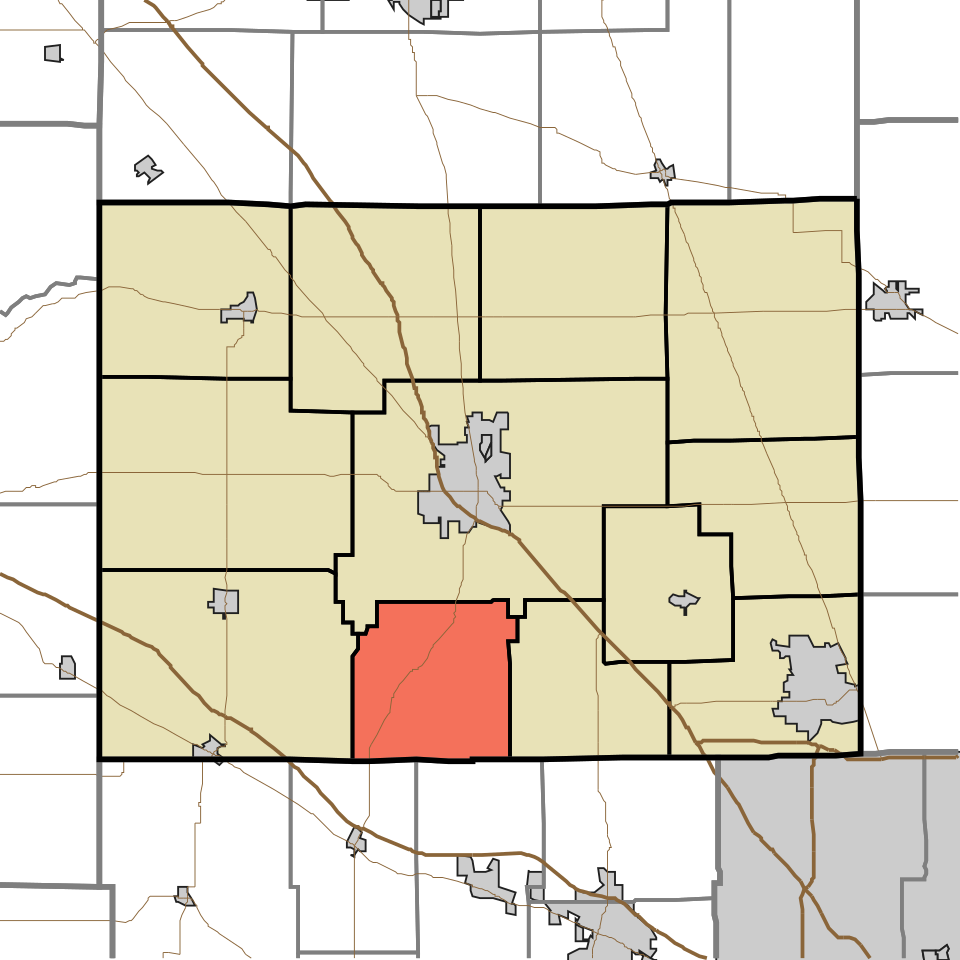 Locator map of Harrison
