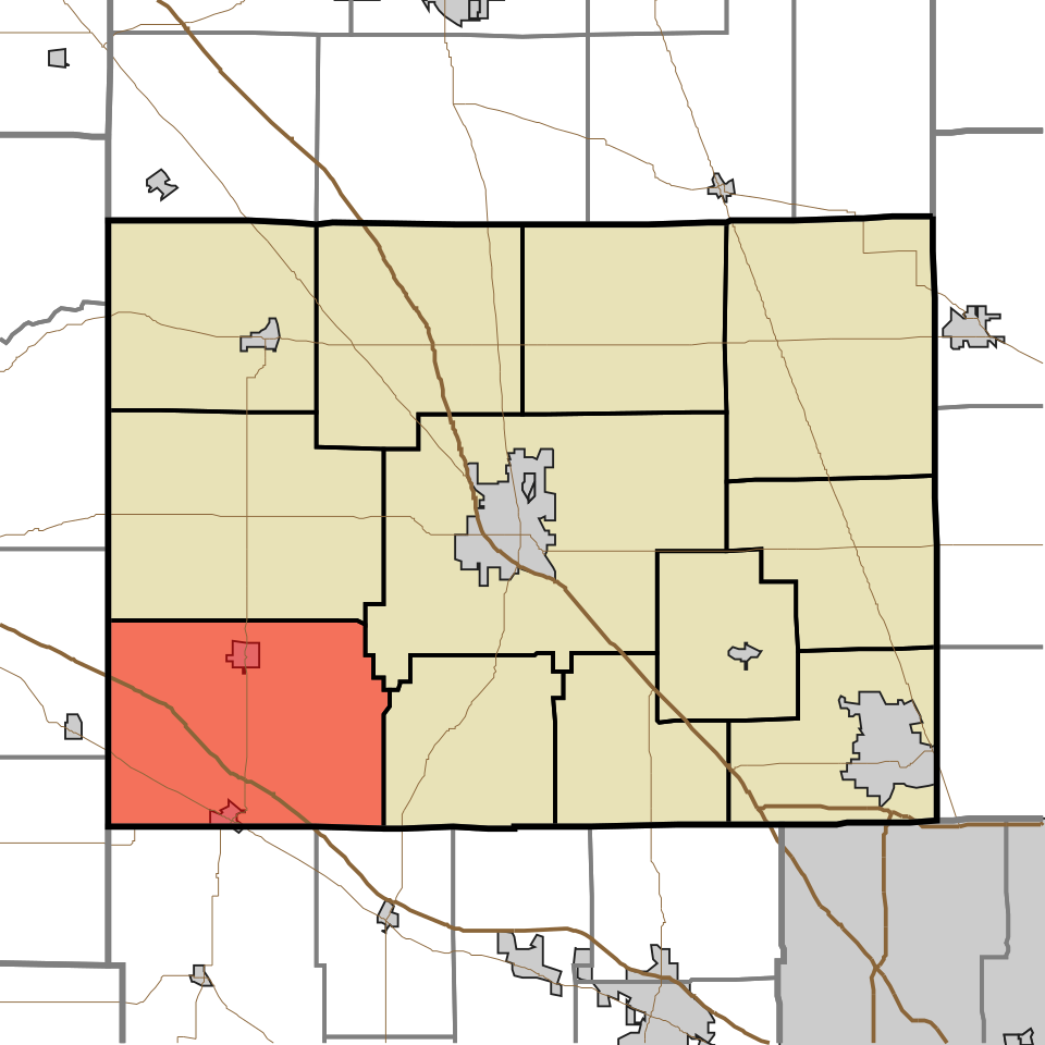 Locator map of Jackson