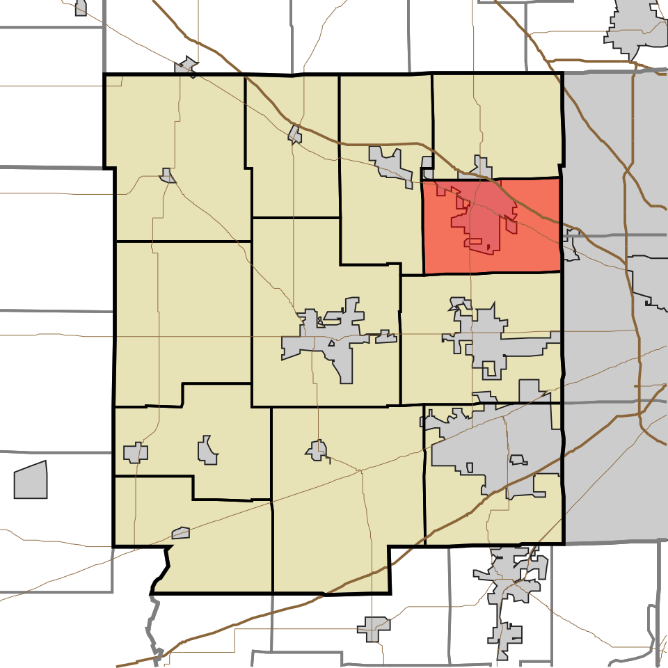 Map of Lincoln