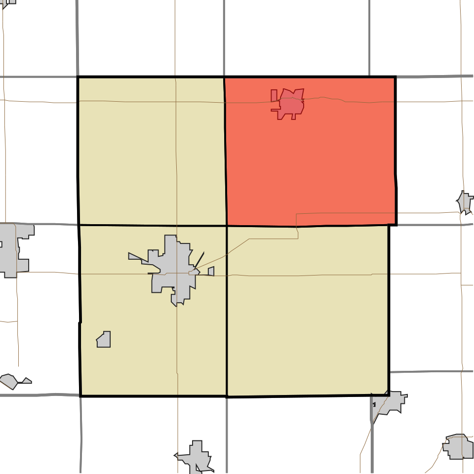 Locator map of Harrison