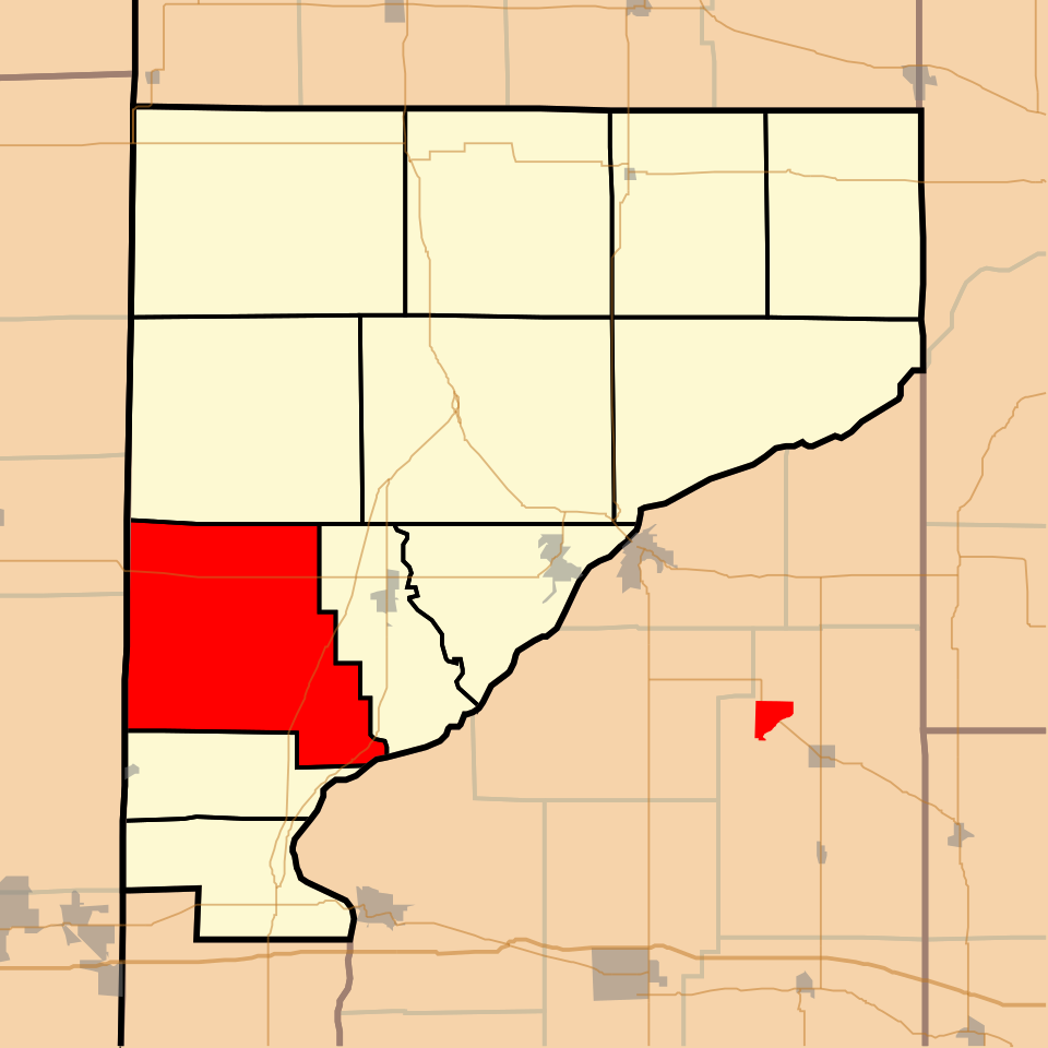 Locator map of Steuben