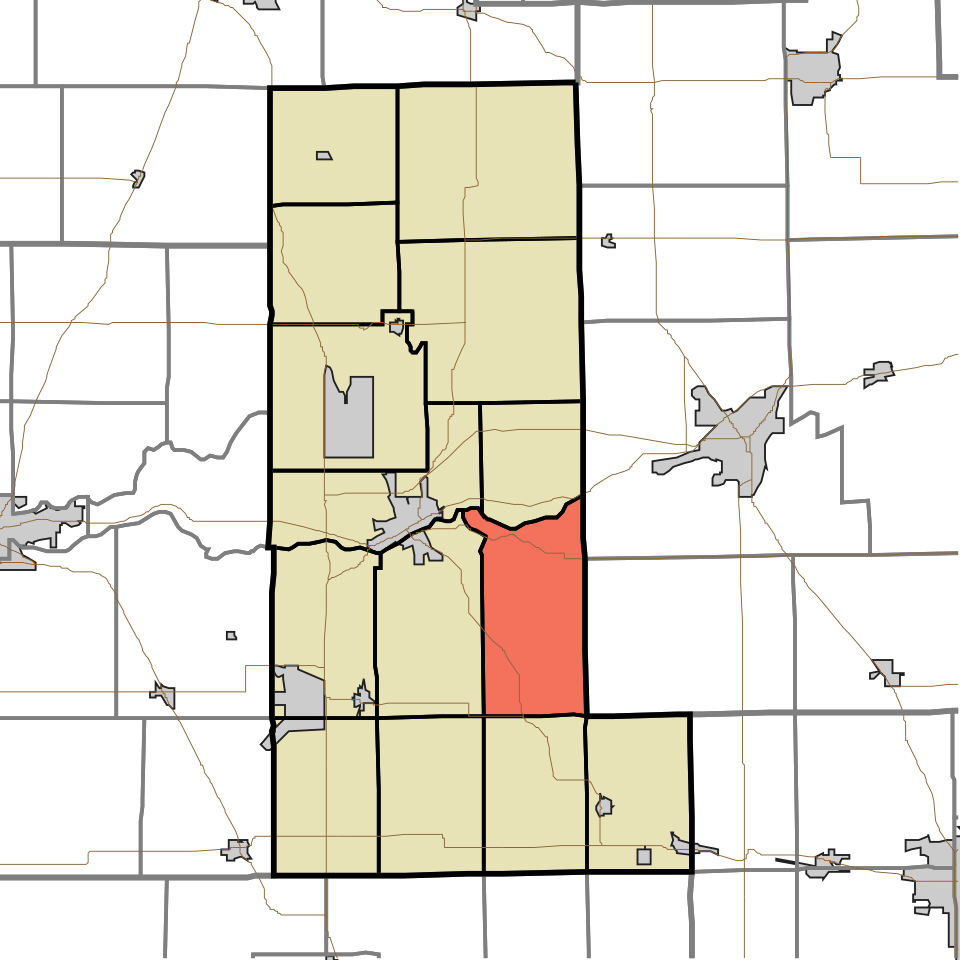 Locator map of Butler