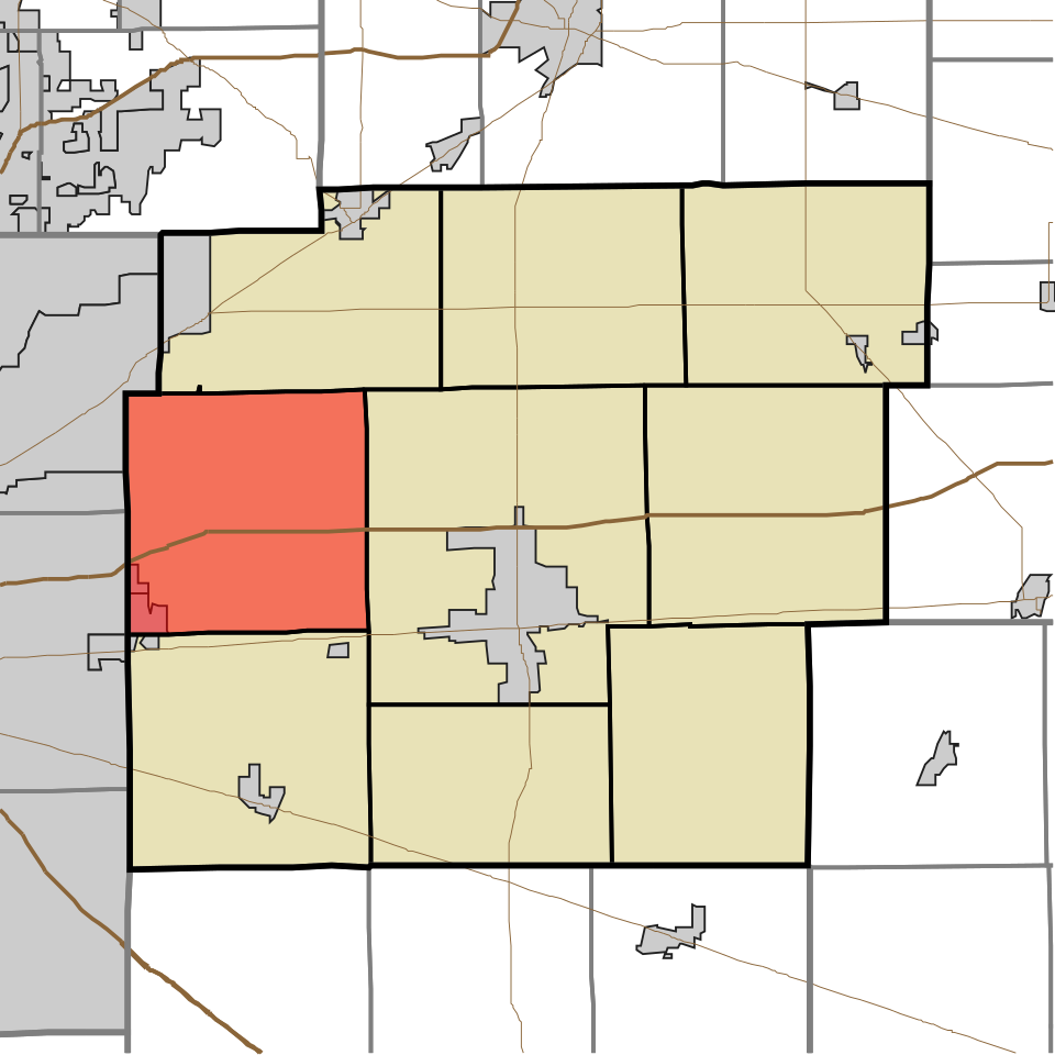 Map of Buck Creek