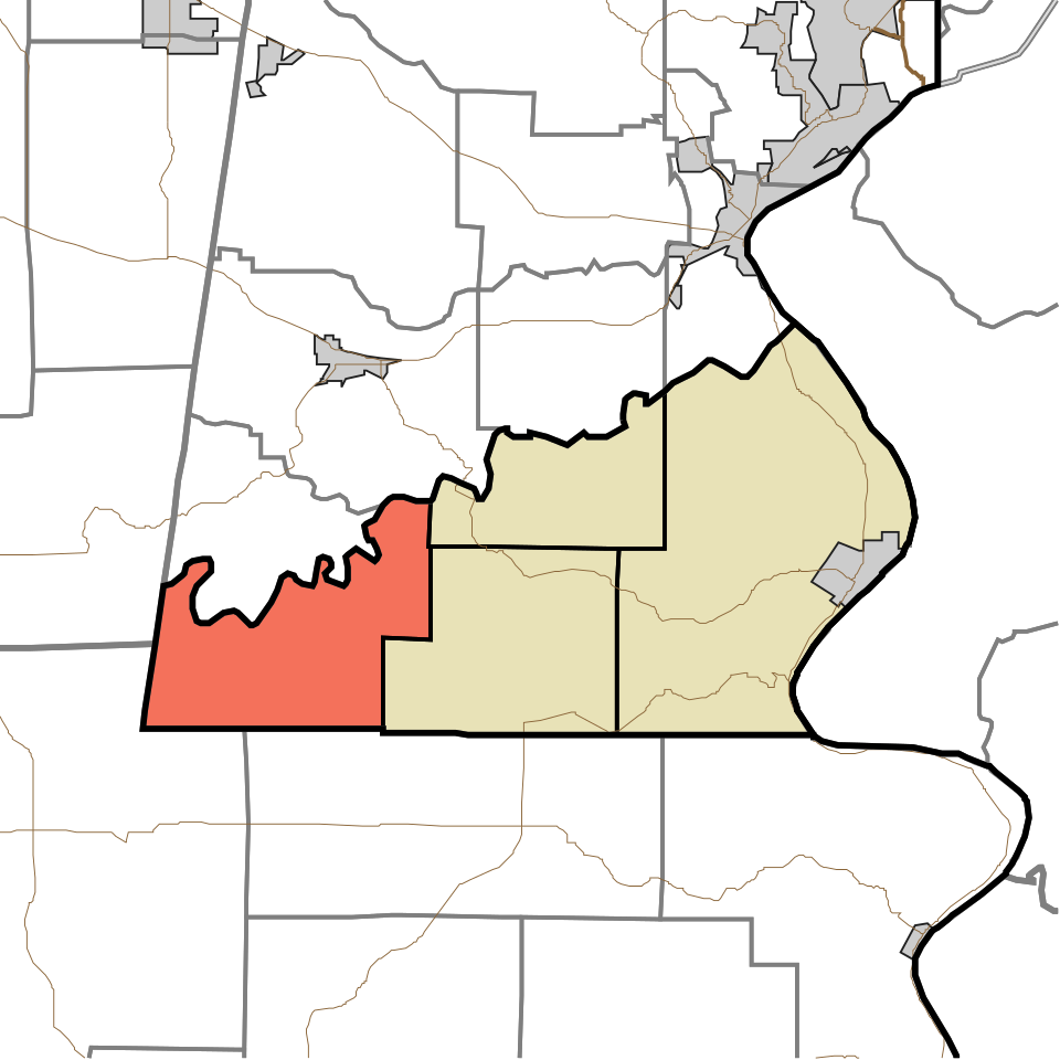 Locator map of Pike