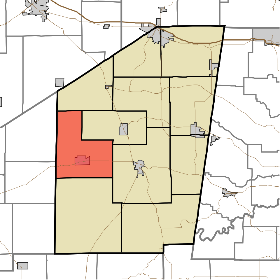 Locator map of Otter Creek