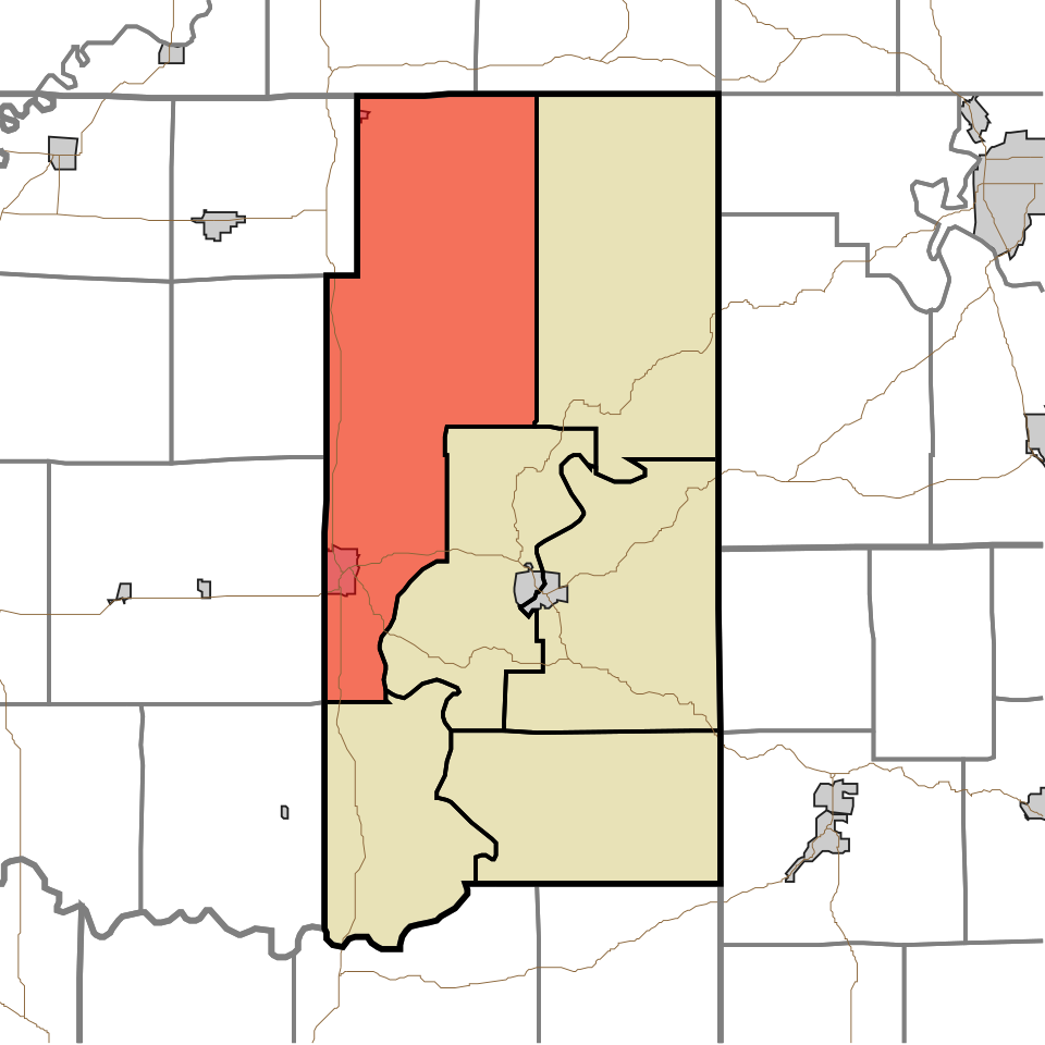 Locator map of Perry