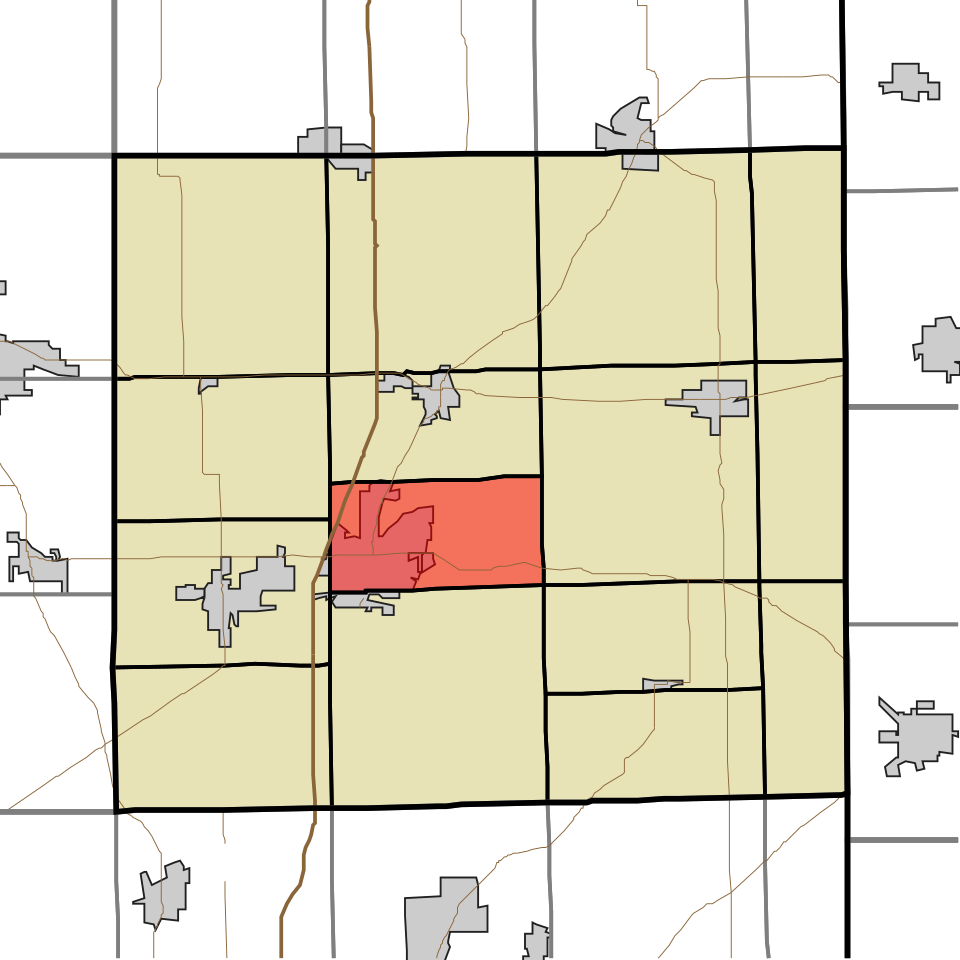 Locator map of Union