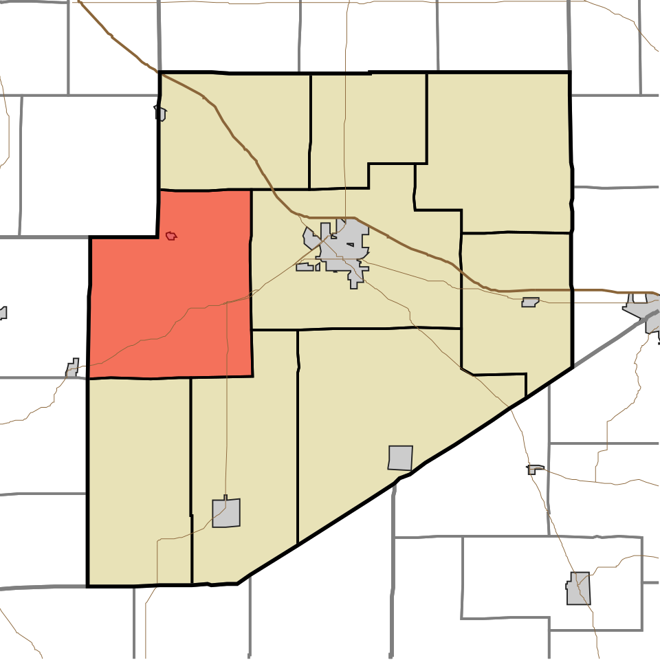 Locator map of Clay