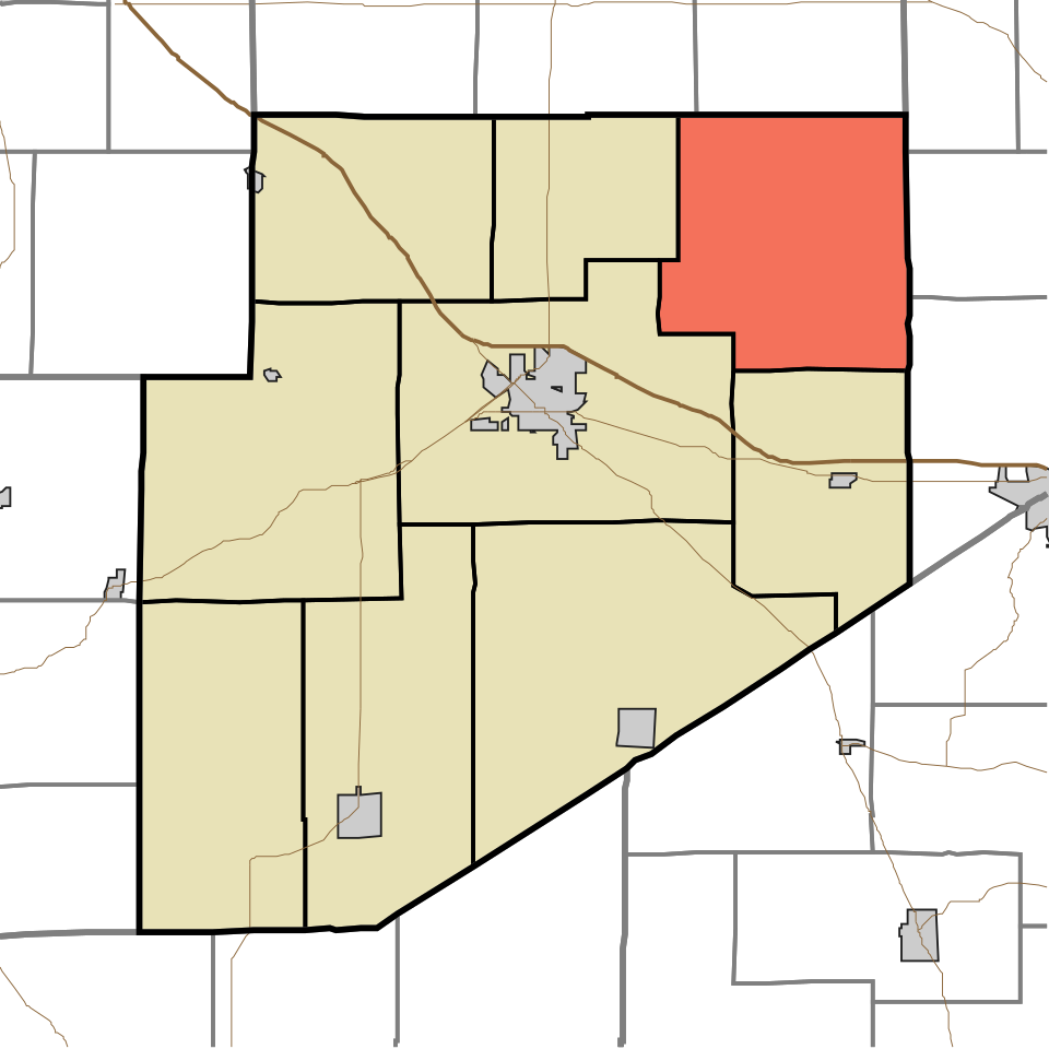 Locator map of Fugit