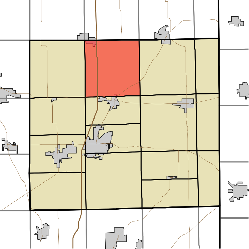 Locator map of Smithfield