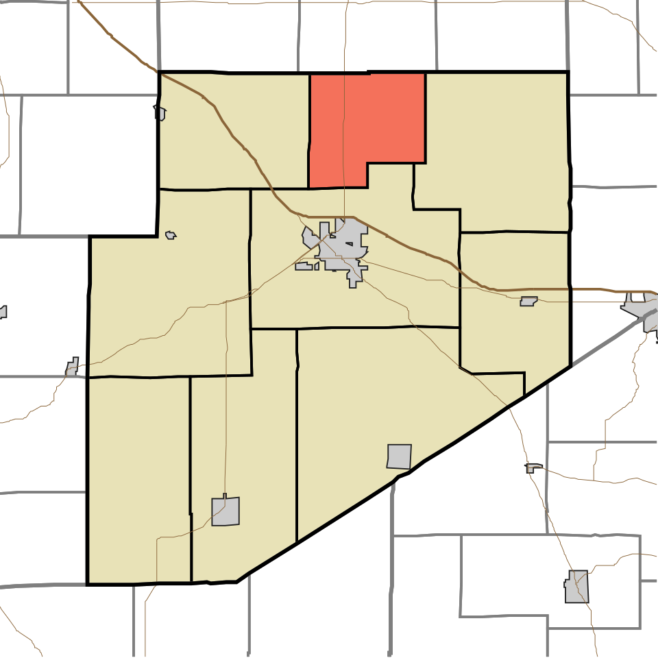 Locator map of Clinton