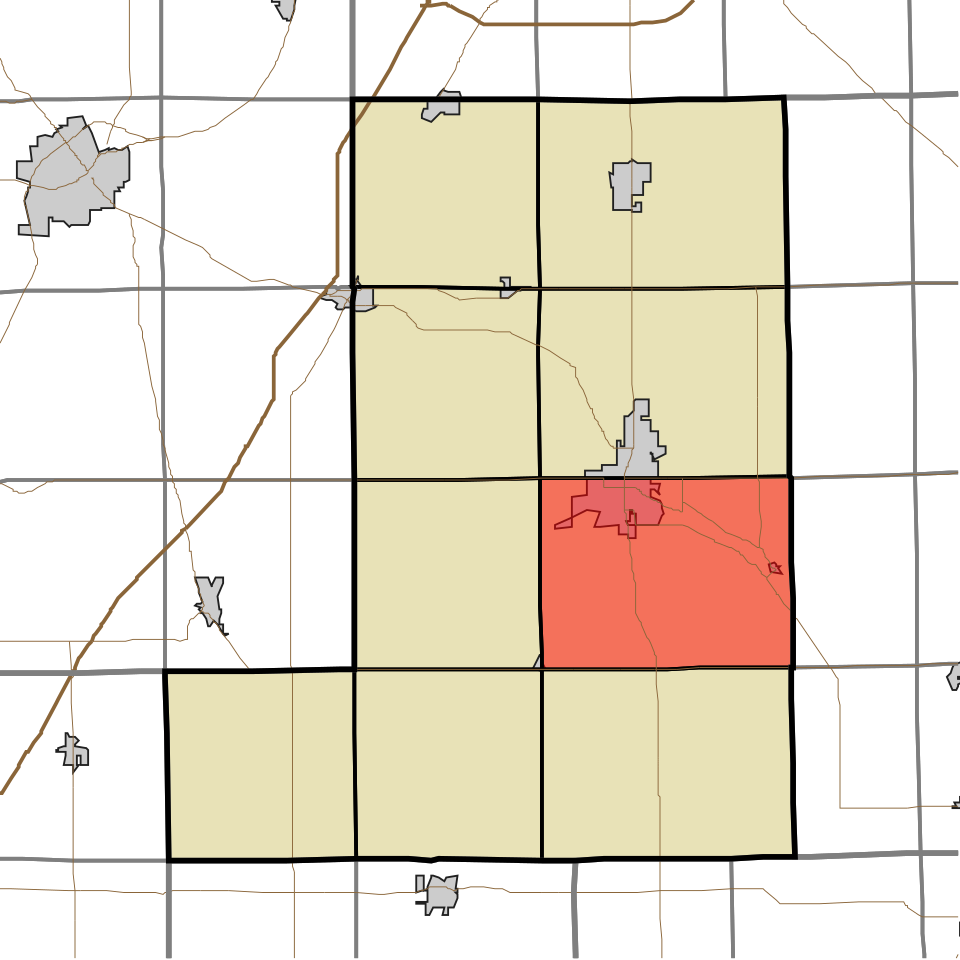 Map of Harrison