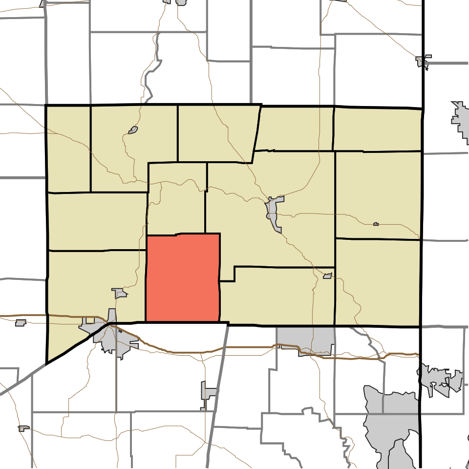 Locator map of Butler