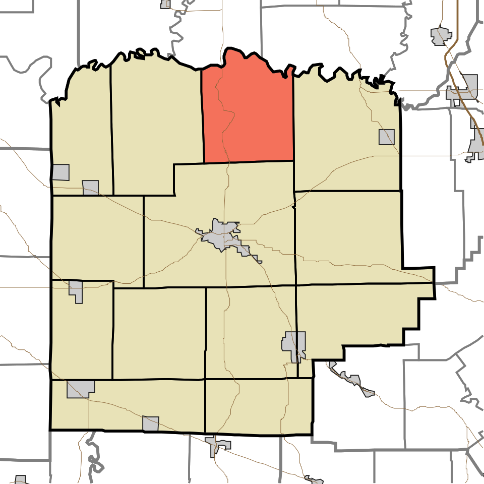 Locator map of Monroe