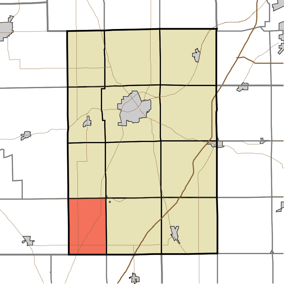 Locator map of Wayne