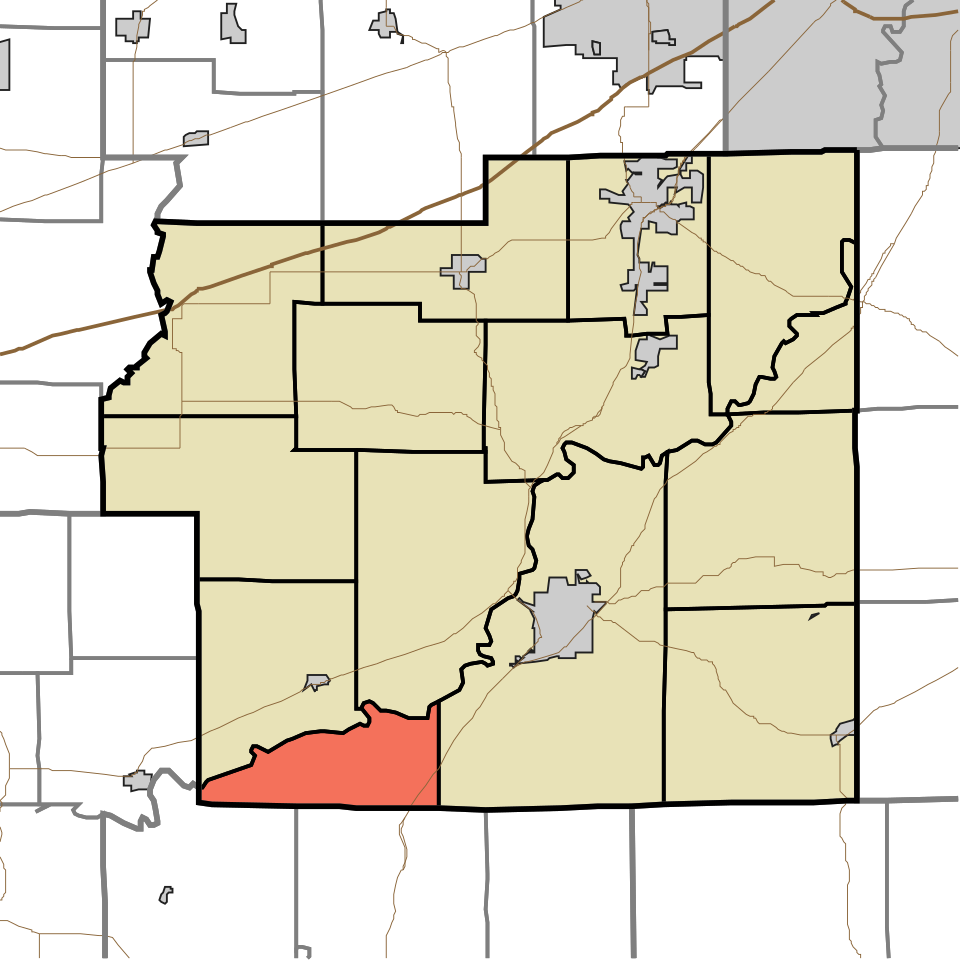 Locator map of Baker