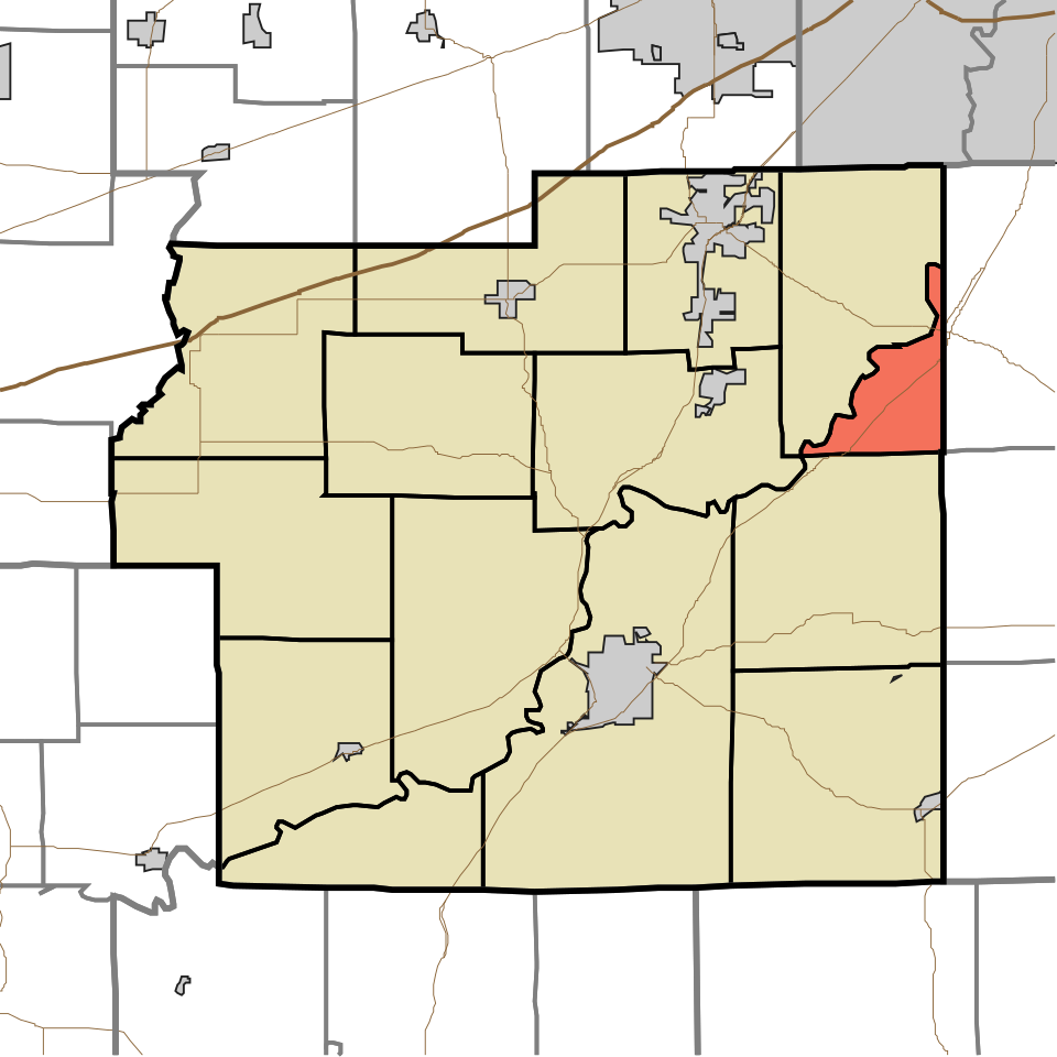 Locator map of Harrison