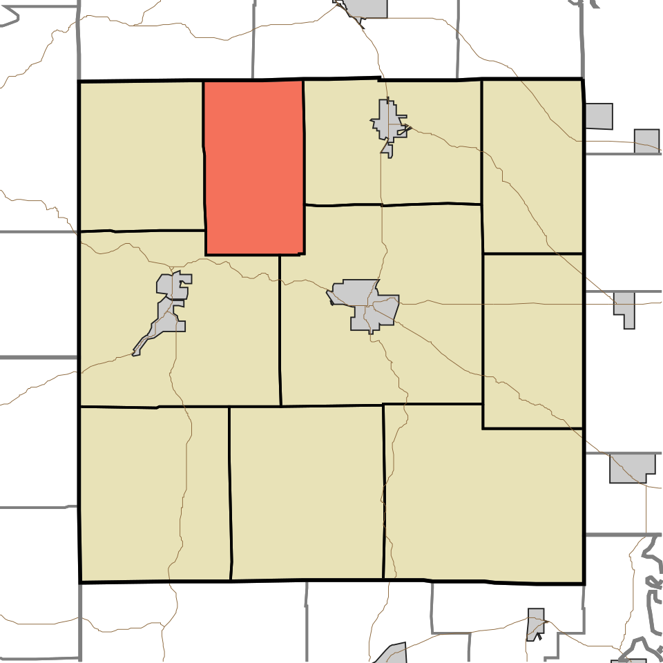 Locator map of Orangeville