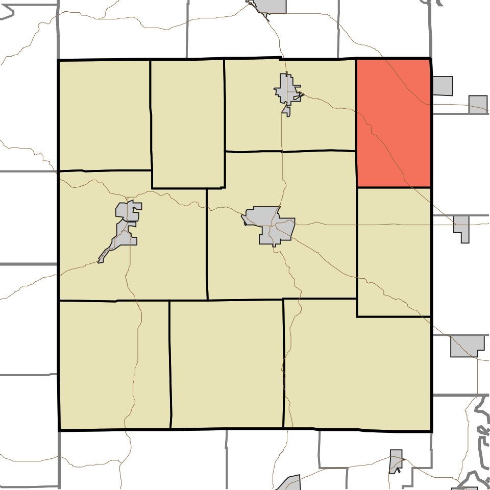 Locator map of Northeast