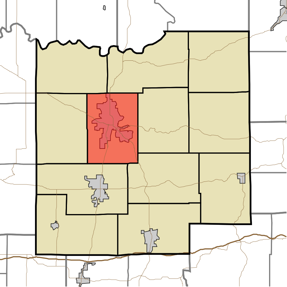 Locator map of Bainbridge