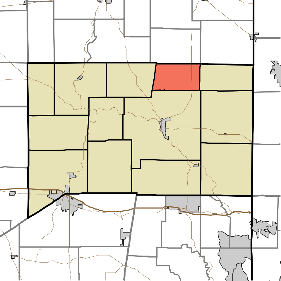 Locator map of Fairfield