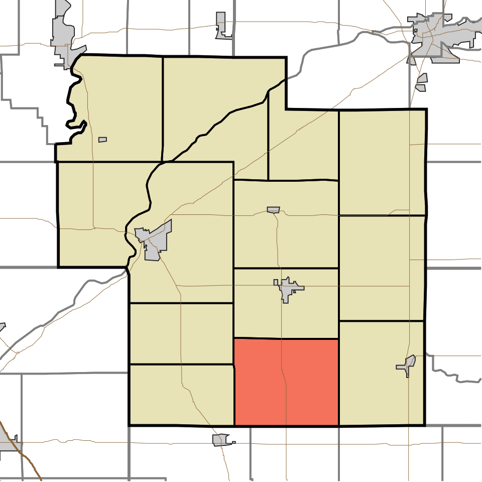 Locator map of Democrat