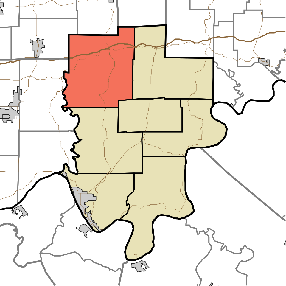 Locator map of Clark