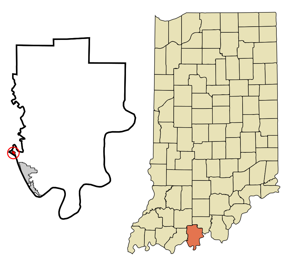 Locator map of Troy