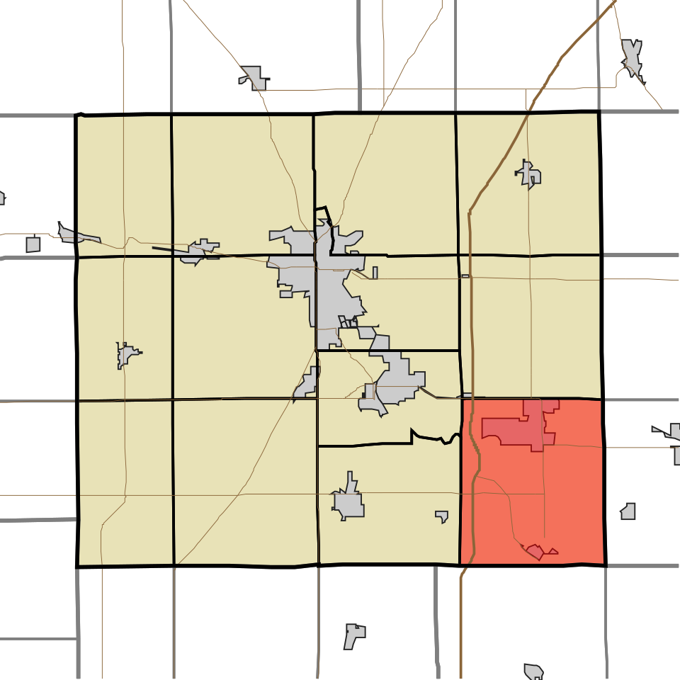 Locator map of Jefferson