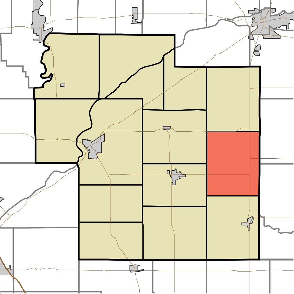 Locator map of Carrollton
