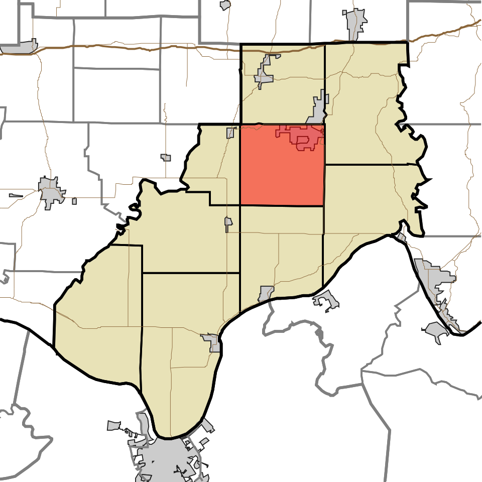 Map of Clay