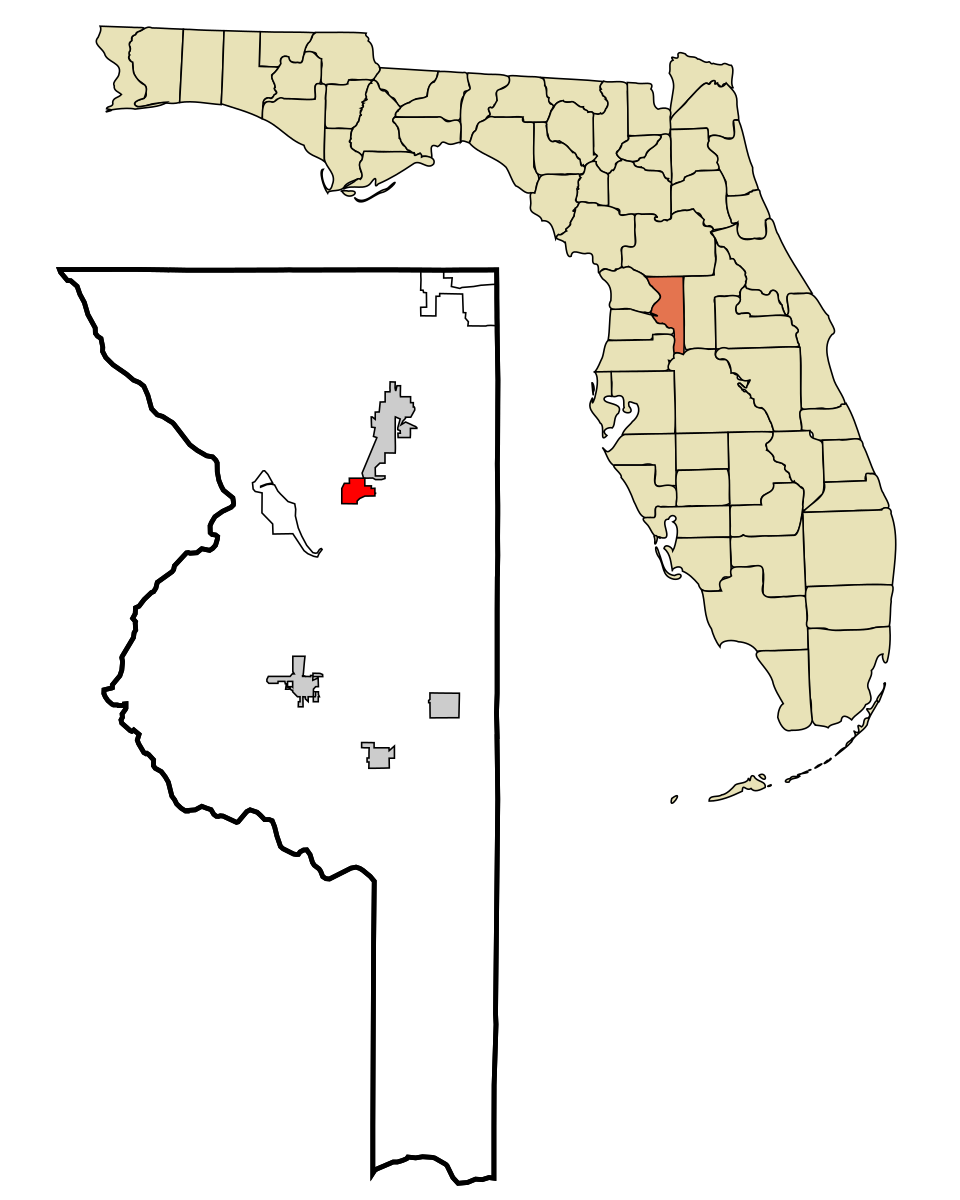Locator map of Coleman