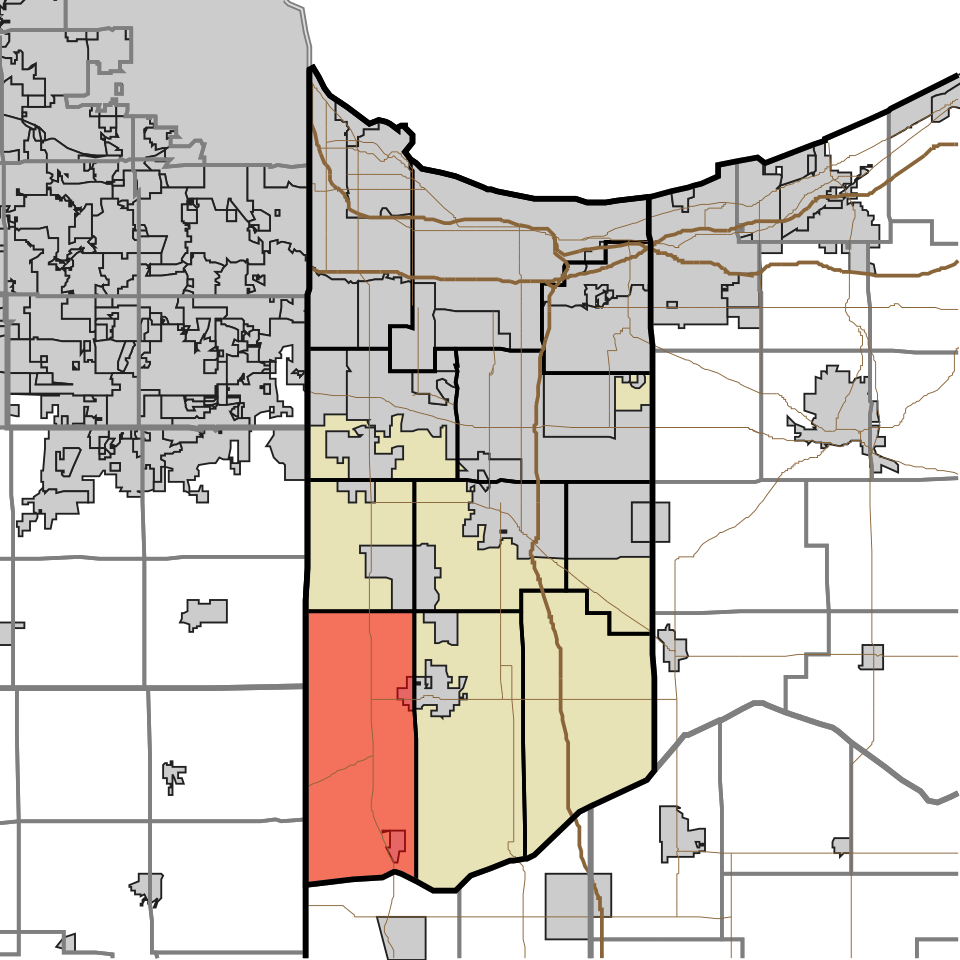 Map of West Creek