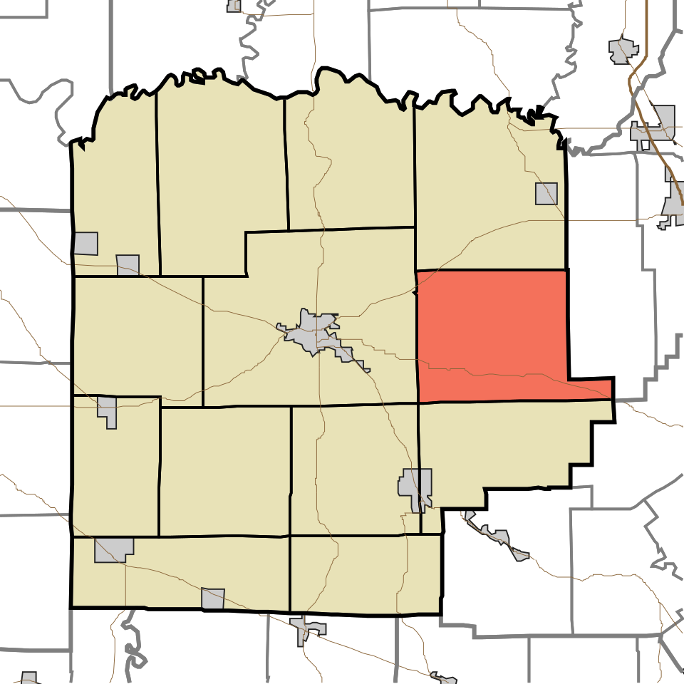 Locator map of Franklin
