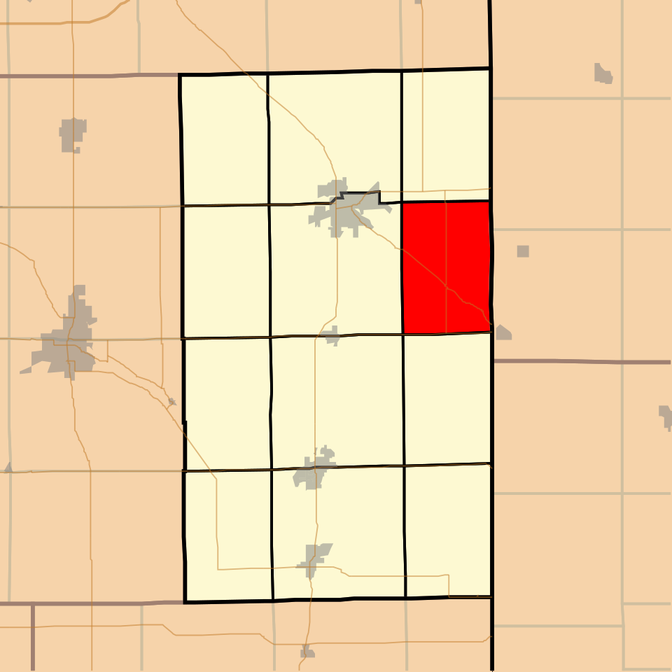 Locator map of St. Marys