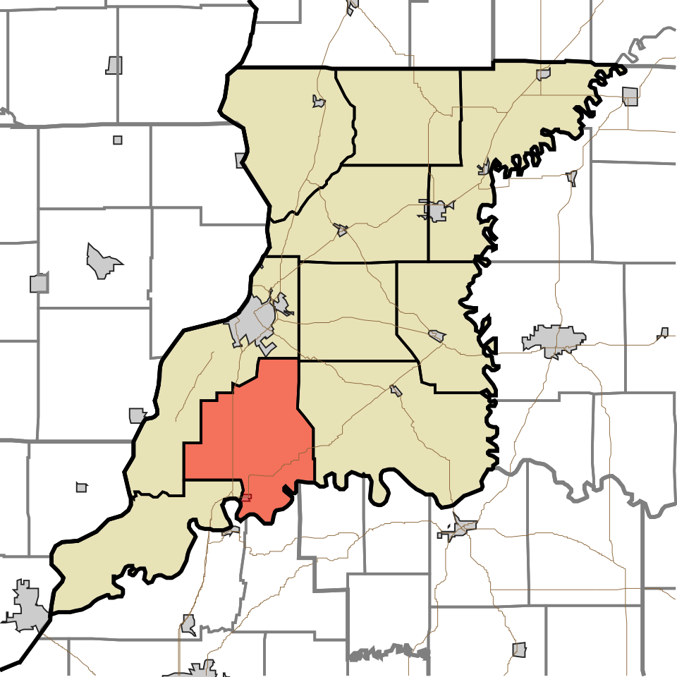 Locator map of Johnson