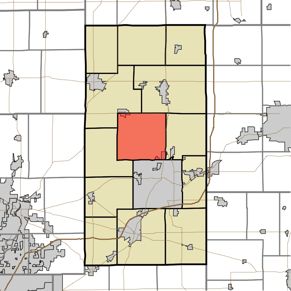 Map of Lafayette